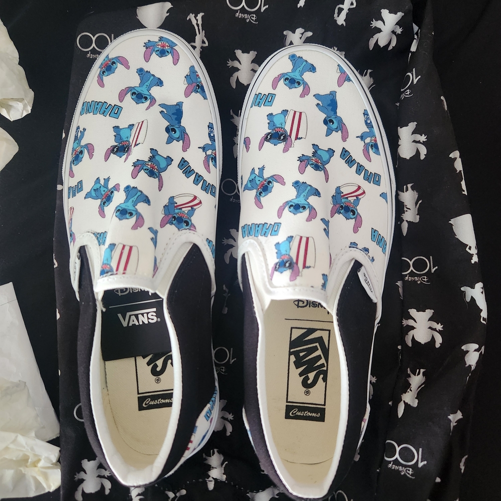 Vans Disney 100 Stitch Slip-On Vans